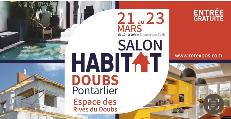 Rendez vous ce week end au Salon de l'habitat DOUBS-PONTARLIER